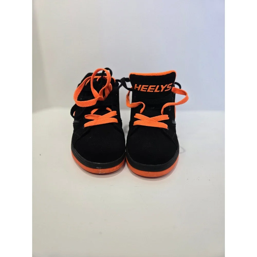 Heelys Propel 2.0 Black Orange Roller Skate Shoes Youth 4